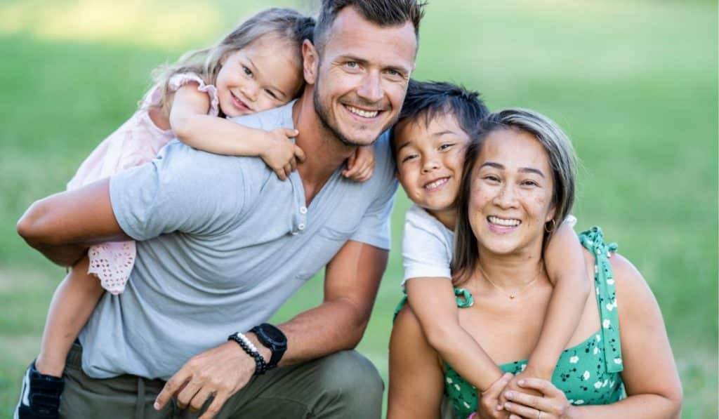 family with kids