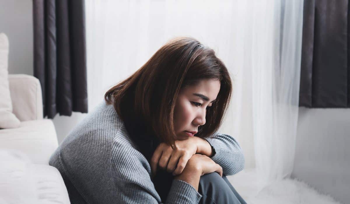 young woman having ptsd